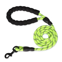 Laisse réfléchissante pour chien SAFYDOG™, coloris Jaune
