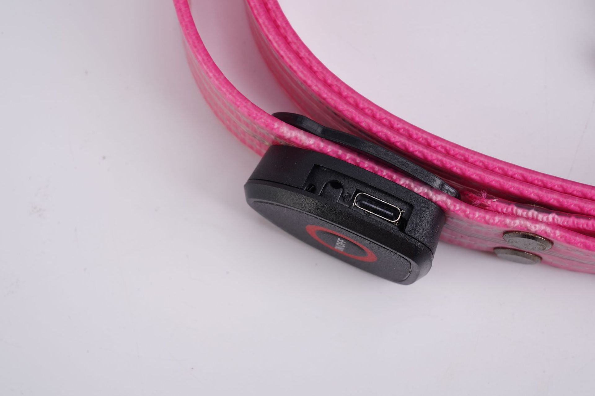 Gros plan du port de recharge USB-C